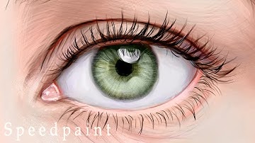 Realistic Eye Drawing on Photoshop