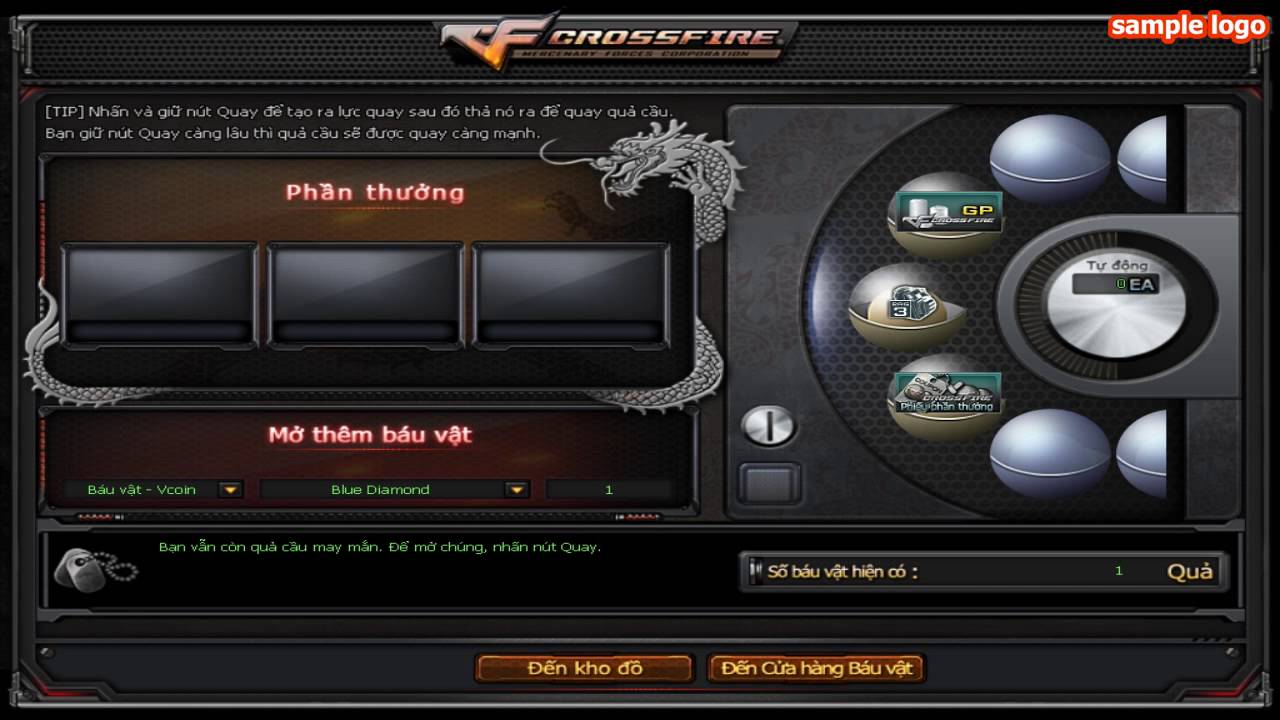 CFVN : 2 quả muc tiu cuối nổ m4a1- s- blue Diamond 