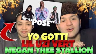 🔥Yo Gotti - Pose (Official Music Video) ft. Megan Thee Stallion, Lil Uzi Vert REACTION
