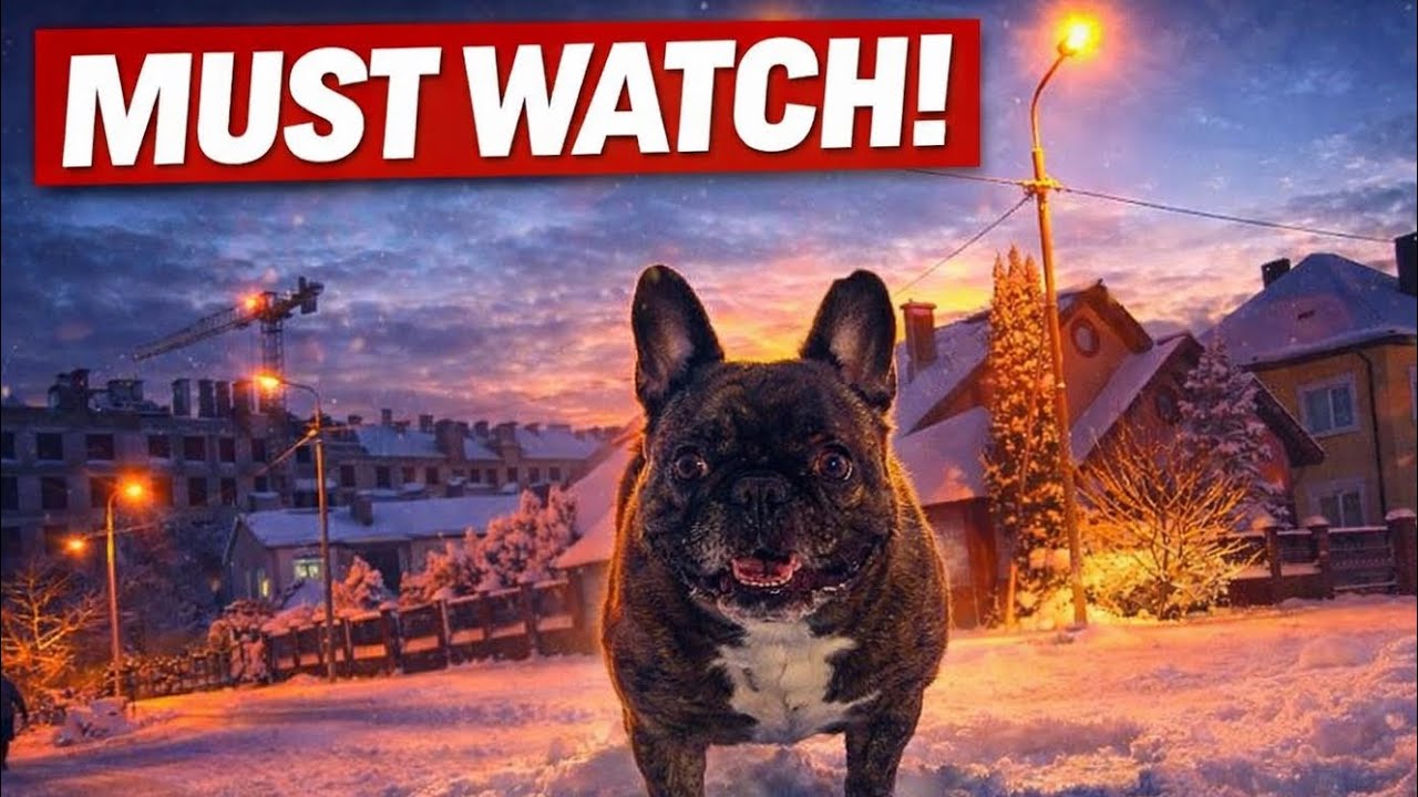 This Dog Was Born for Snow — Kaliningrad Park Moments 🐾❄️