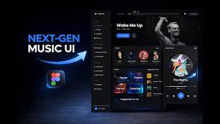 I Designed a Music Player UI in Figma 🎧 | Clean Desktop App Design screenshot 5