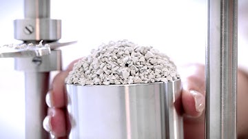 Melos Academy: bulk density DIN EN ISO 6