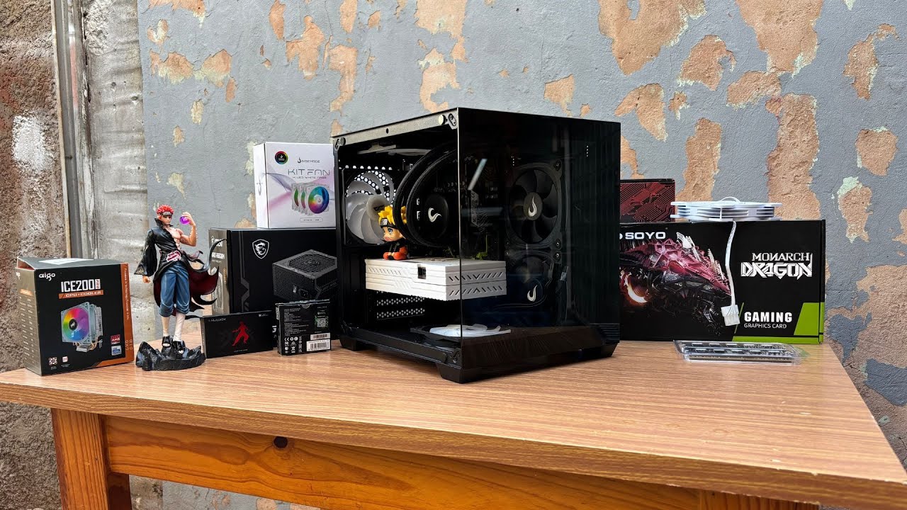 Building a cheap R$1,700 gaming PC to run everything in FULL HD