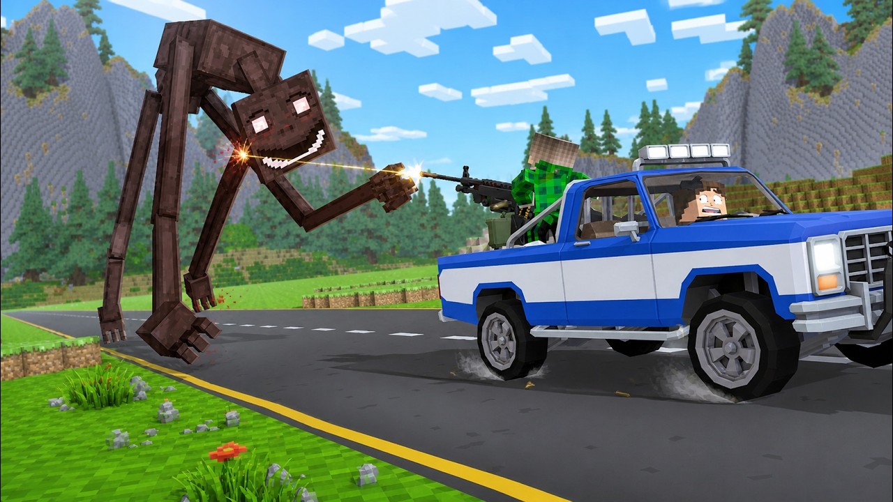 COUNTRY ROAD ATACOU no MINECRAFT!! ( TREVOR HENDERSON )