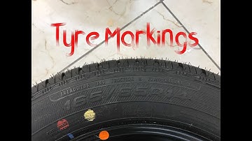 Tyre Markings Explained in Detail