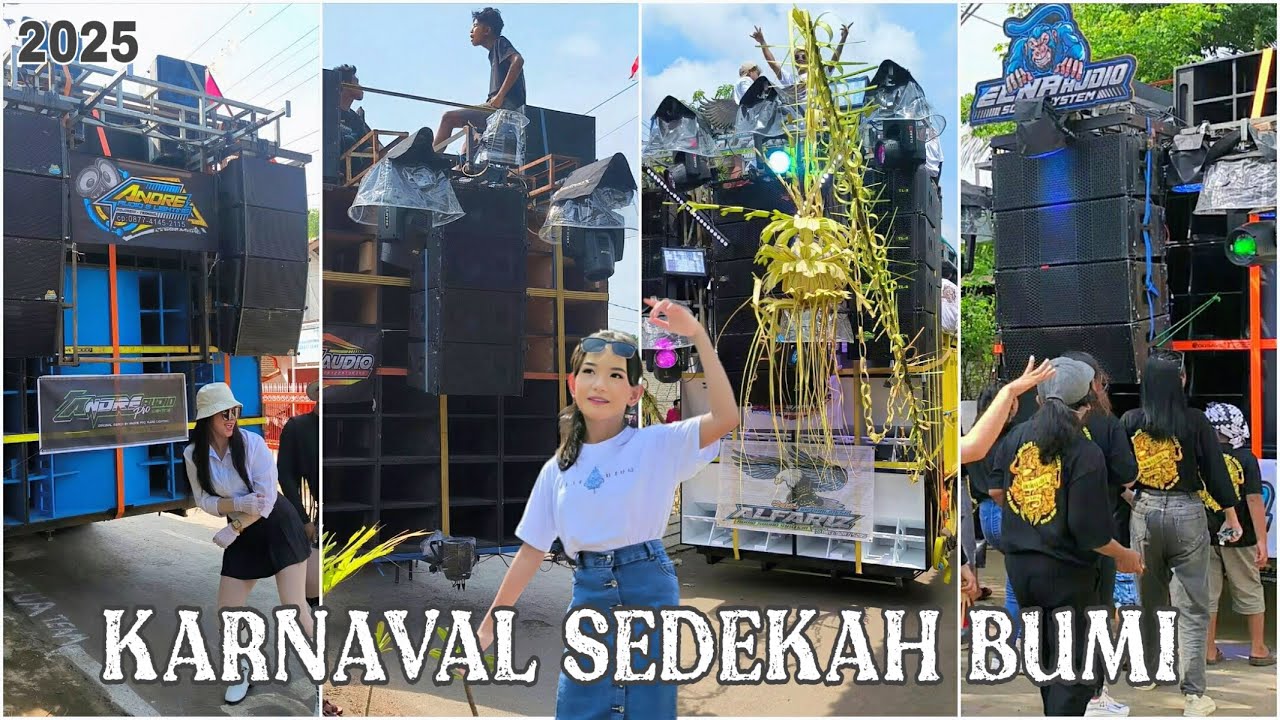 Karnaval Sedekah Bumi Dusun Mojosemi Mojoagung Trangkil Pati 2025 Parade Sound Horeg & Live Dangdut