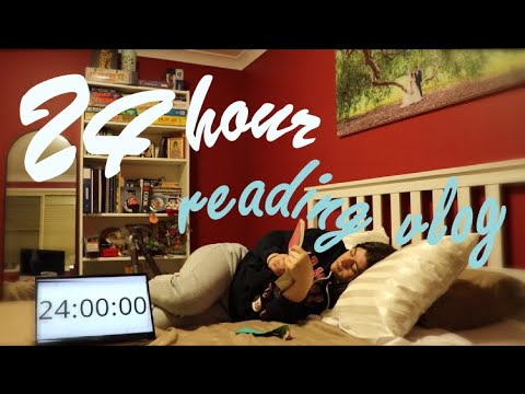 attempting to read for 24 hours straight - YouTube