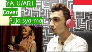 *REACTION* Arab Song YA UMRI - Cover PUJA SYARMA