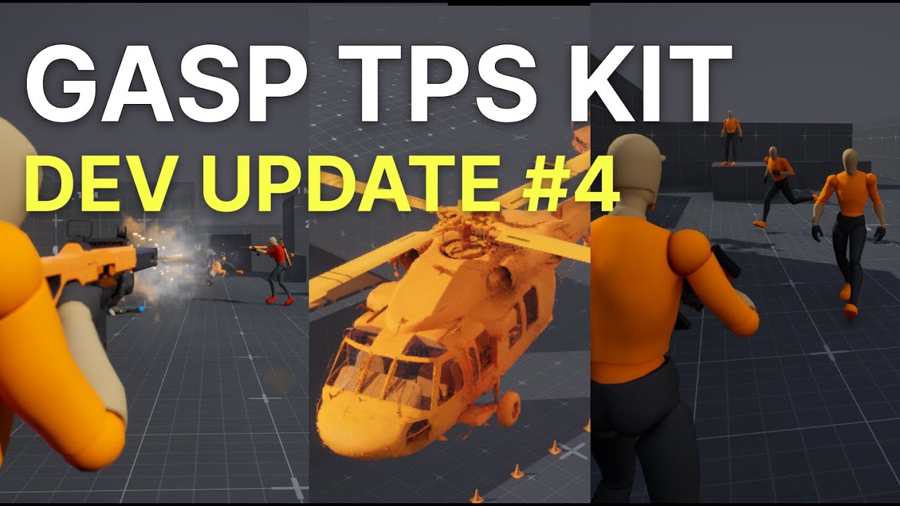 UE5.5 - Third Person Shooter Kit - Dev Update #4 (GASP) – Update 1.98 Live!