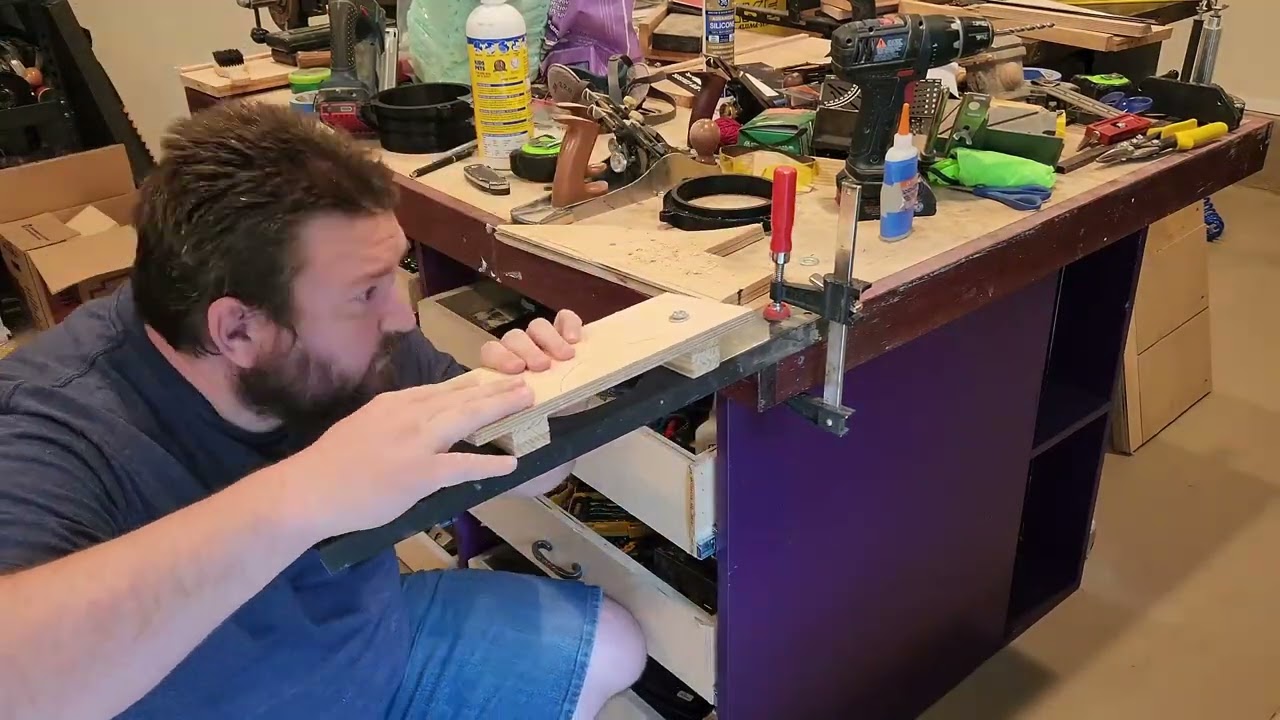 Adding dust collection to my contractor table saw.