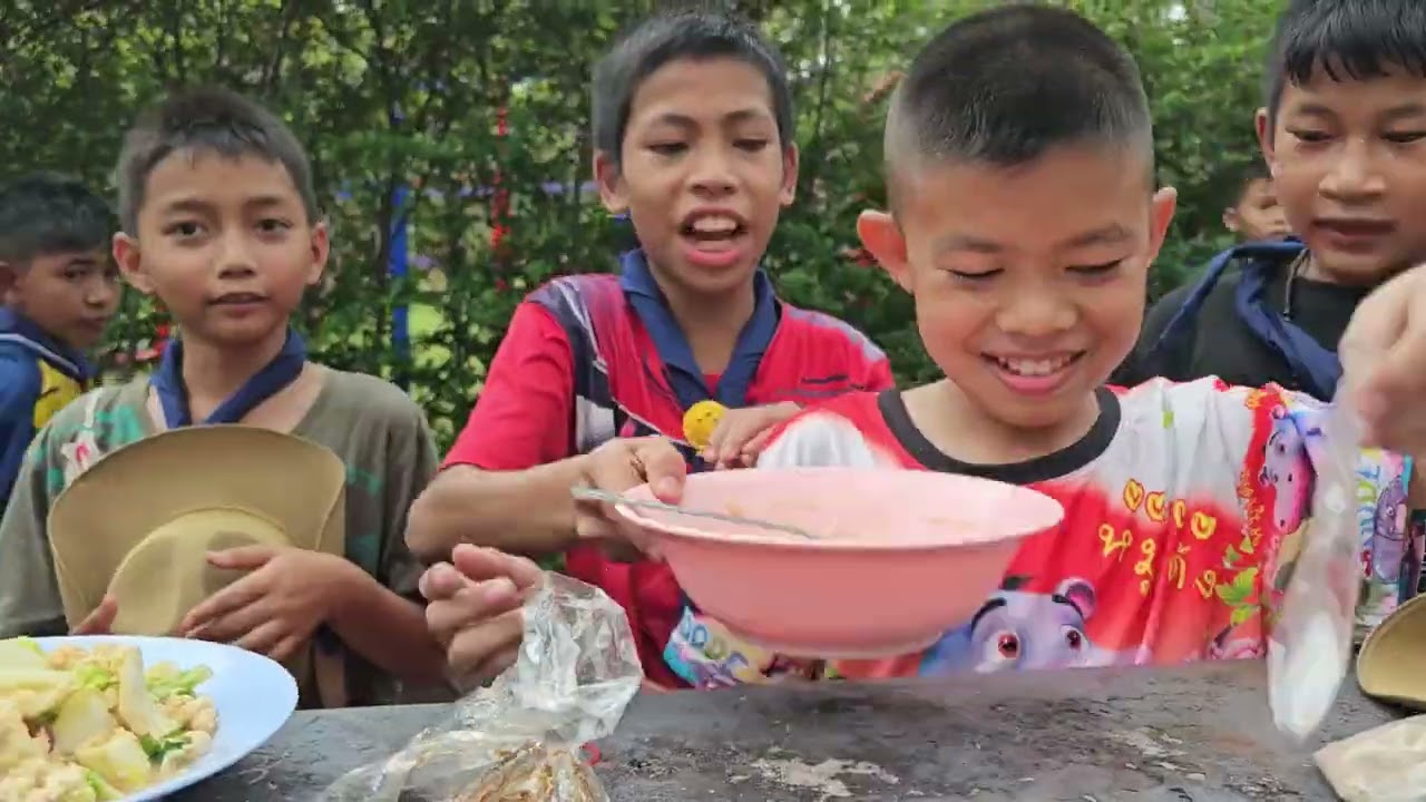 โรงเรียนบ้านจอมบึง - วาปีพร้อมประชาศึกษา เข้าค่ายลูกเสืออนุสรณ์ศุภมาศ ราชบุรี