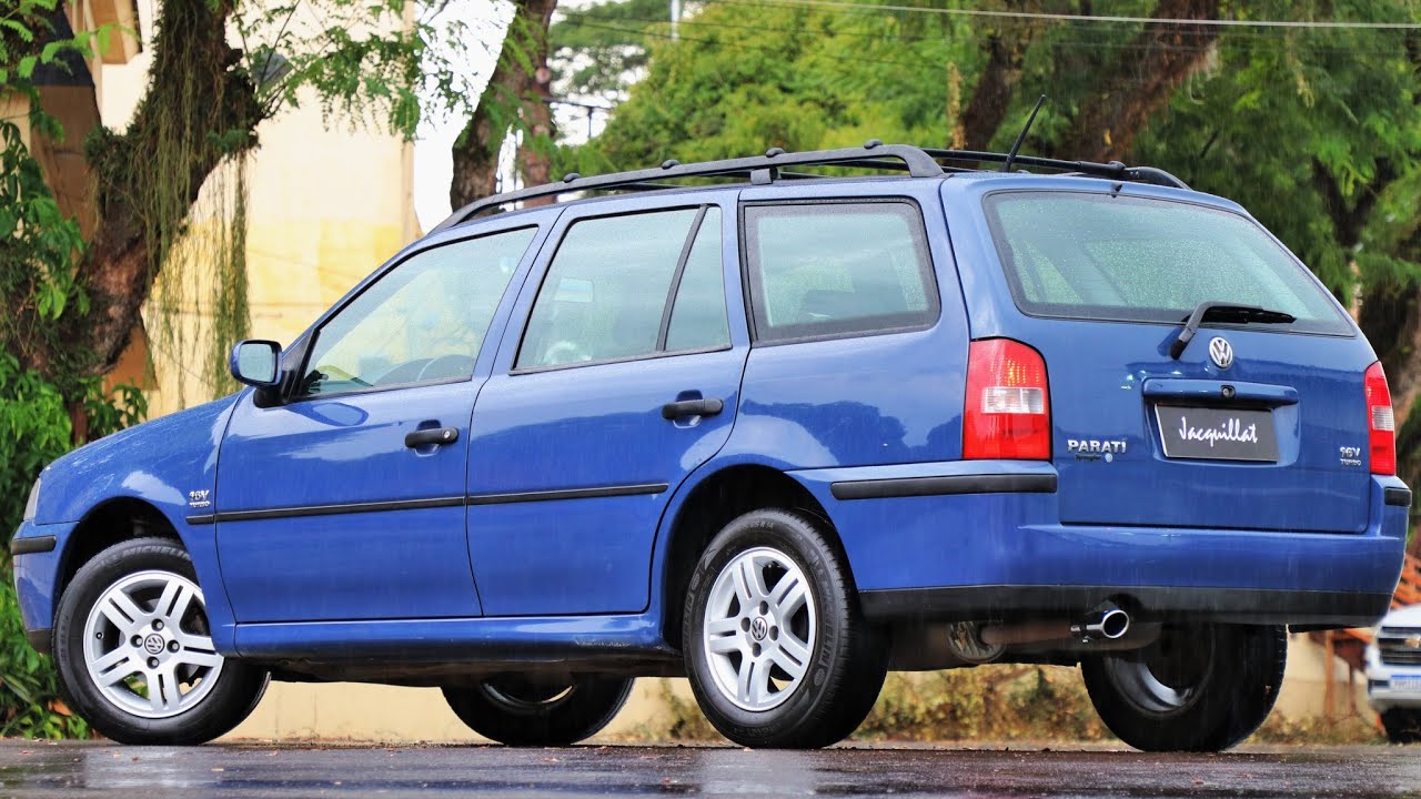 [VENDIDA] VW Parati 1.0 16v Turbo 2001 c 84 mil Km [André Jacquillat ...