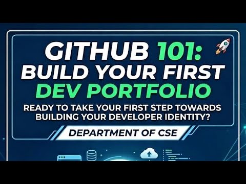 GitHub 101: Build Your First Dev Portfolio - YouTube