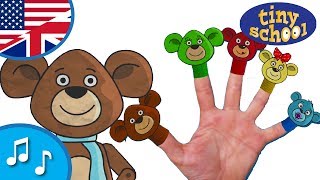 The Finger Family Song | Nursery Rhyme & Song For Children - Tinyschool
