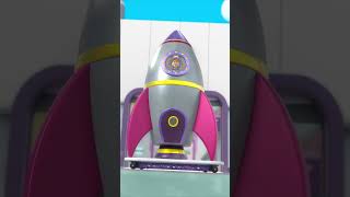 3-2-1... OOPS! 🚀😱 Weasel’s Silly Spaceship Fail! #FunnyCartoons #GeckosGarage