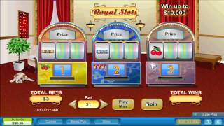 Royal Slots scratch cards game preview screenshot 2