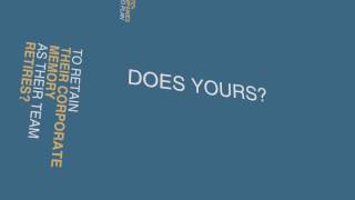 Have You Protected Your Corporate Memory