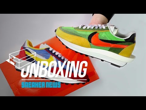Sacai Nike LDV Waffle Unboxing + Review - YouTube