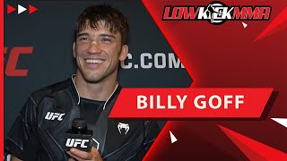 Billy Goff Previews UFC St. Louis Clash With Trey Waters | Talks Fighting On The Road