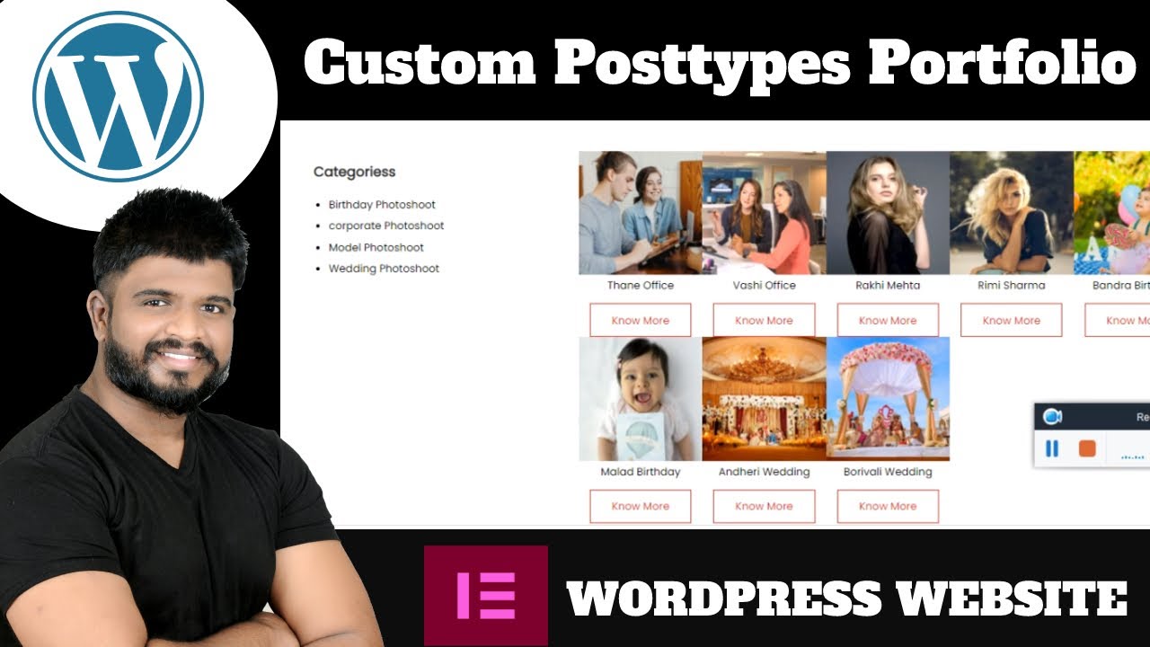 CMS Portfolio Wordpress tutorial | Pods | Custom Fields | Filter - YouTube