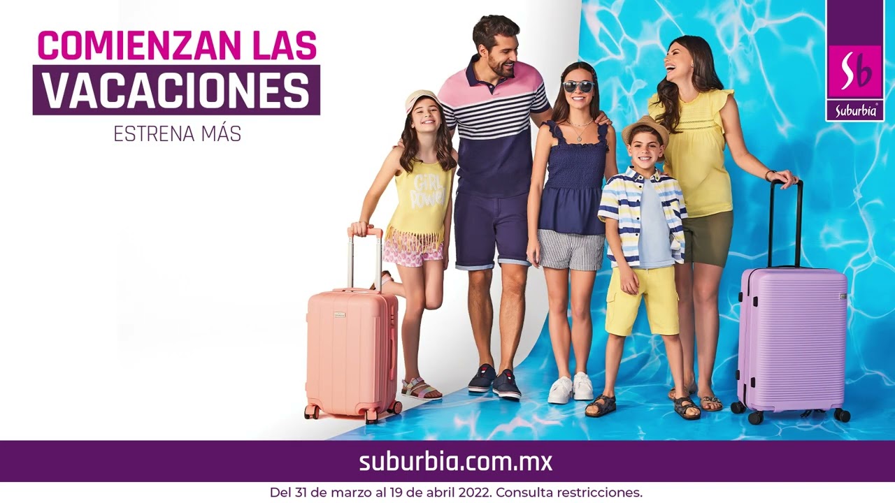 Todo lo que necesitas para estas vacaciones sólo en Suburbia. - YouTube
