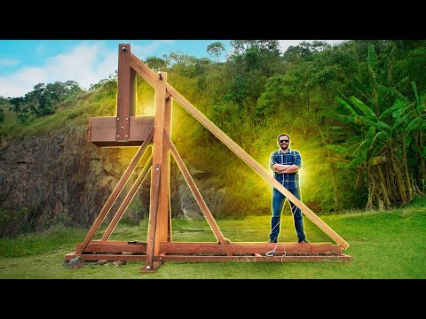 Vídeo: Quem construir uma catapulta?