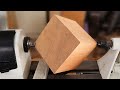 Wood Turning a Cube