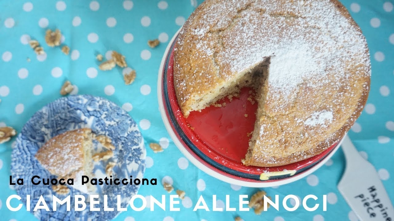 Ciambellone Alle Noci Ricetta Autunnale Youtube