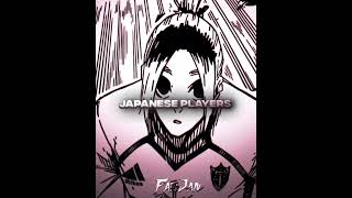 Japanese Player Vs Foreign Player || Blue Lock Manga Edit