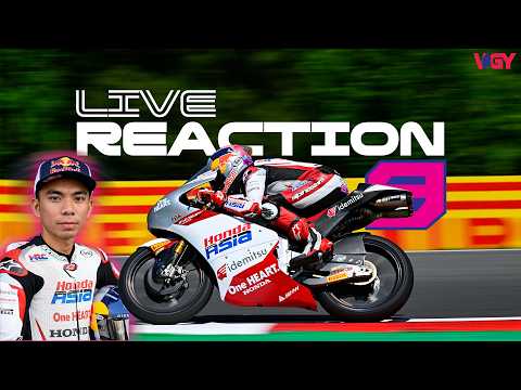 LIVE REACTION MOTO 3