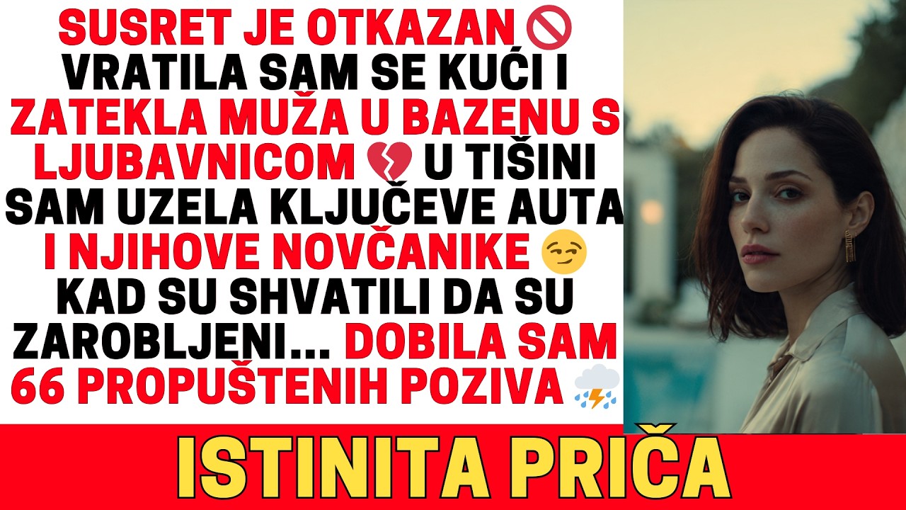 Sastanak otkazan 🚫 Vratila sam se kući i zatekla muža u preljubu 💔 Uzela ključeve 😏 Molili su ⛈️