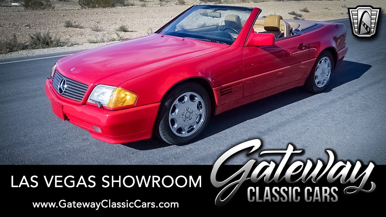 1990 Mercedes Benz 500SL Stock 218 Las Vegas YouTube