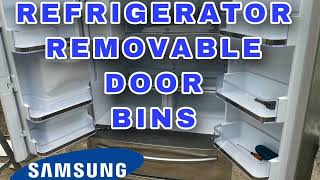 Samsung Refrigerator Adjustable Door Shelf Tip