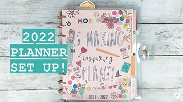 2022 Classic Discbound Planner Set Up // Getting ready for the new year!