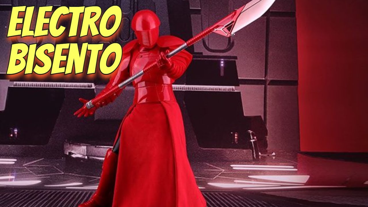 Praetorian Guard Electro Bisento 3D Printed Star Wars 