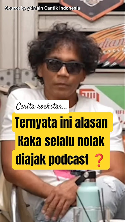 Download lagu KAKA SLANK'S ANSWER: WHY IS MAO RARELY INVITED TO PODCAST? KELAZZZ 🔥 !! #kakaslank #slankers #pod...