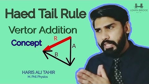 Head to Tail Rule in Physics | Vector Addition of Forces - 9th Class Chapter 4 || Matric Part 1