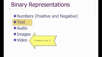 CSC 106 | Lecture 3 | Data Representation (Part 1)