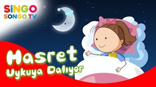 HASRET Uykuya Dalıyor 😴🛌 – SingoSongo TV I İsme Özel Çocuk Şarkıları 🎵 Resimi