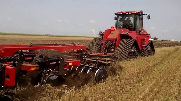 Ripping wheat stubble