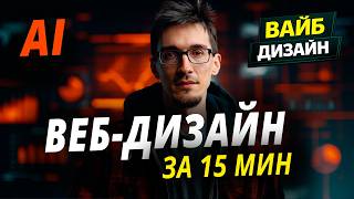 Дизайн сайта с помощью нейросети — веб-дизайн с нуля за 10 минут (2026)