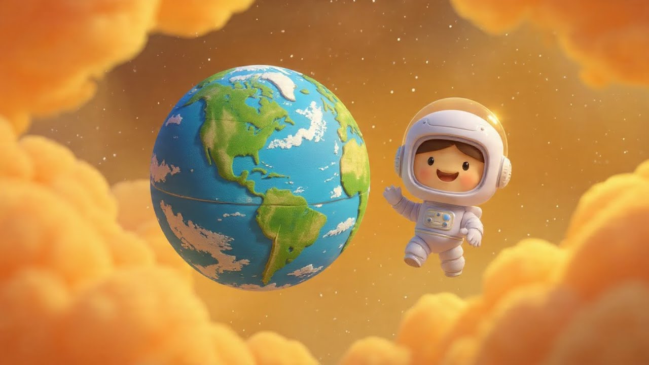 Planet Earth Song - Solar System Planets series - Best Planets Songs for Children-Lyrical Angel Kids