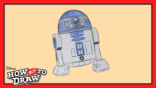 Star Wars Cartoon Comes To Life R2-D2 How Not To Draw 