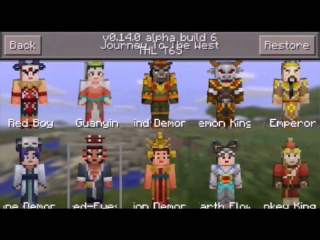 Journey to the West Minecraft Skin Pack