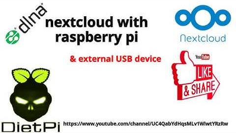 (UPDATE) WORKING NextCloud on RaspberryPi with external USB device; from scratch & step-by-step EASY