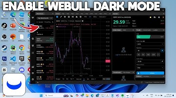 How to Change Your WEBULL Theme into Dark Mode (2024)