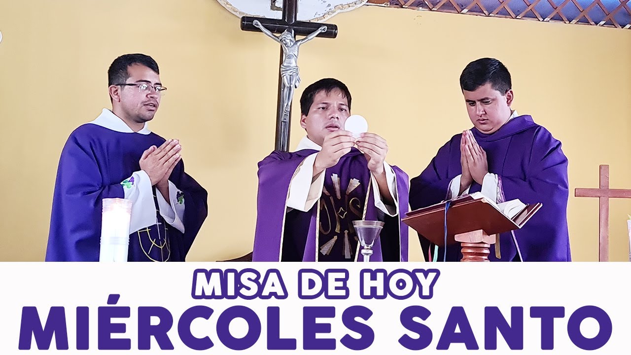 Misa de Hoy Miercoles 31 de Marzo de 2021 con el Padre Marcos Galvis ...
