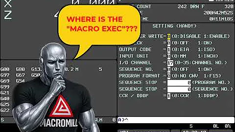Fanuc Parameter 9000 - Macromill