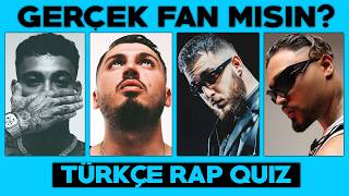 Türkçe Rap Qui̇z Bilginle Mcleri Terletir Misin?