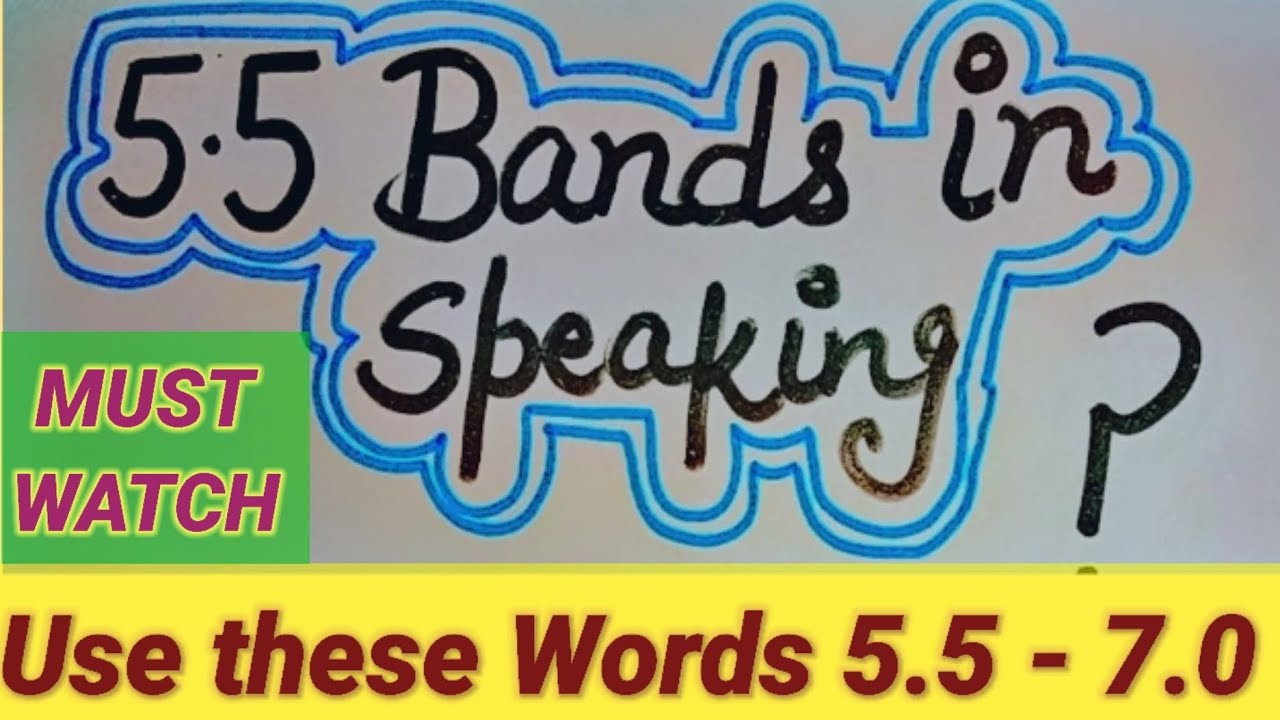 How to get 7 bands in IELTS7 bands speaking vocabulary7 bands IELTS